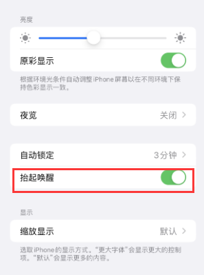 乐都苹果授权维修站分享iPhone轻点无法唤醒怎么办