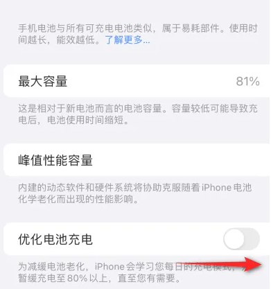 乐都苹果15维修分享iPhone15充电到80%就充不进电了怎么办 