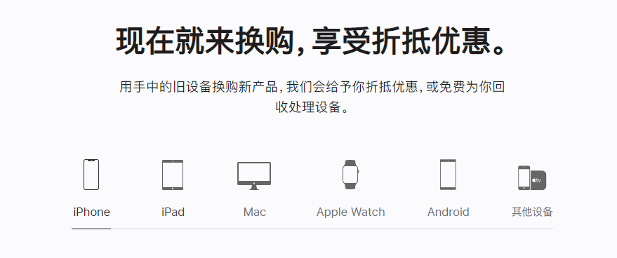 乐都苹果手机维修分享iPhone以旧换新的去处 