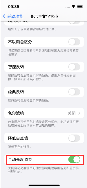 乐都苹果15维修店分享iPhone 15 Pro系列屏幕亮度 