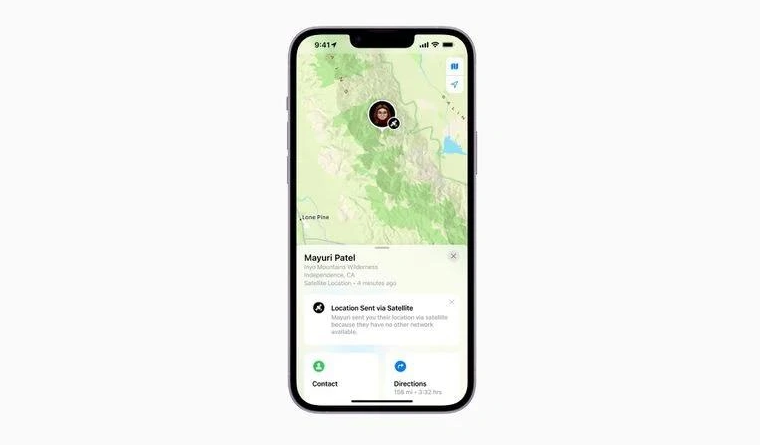 乐都苹果14维修分享iPhone14系列中 FindMy功能通过卫星分享位置方法教程 