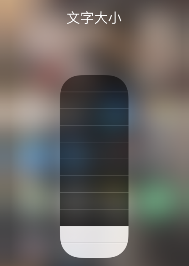 乐都苹果手机维修分享小技巧：在 iPhone 控制中心快速调节字体大小 